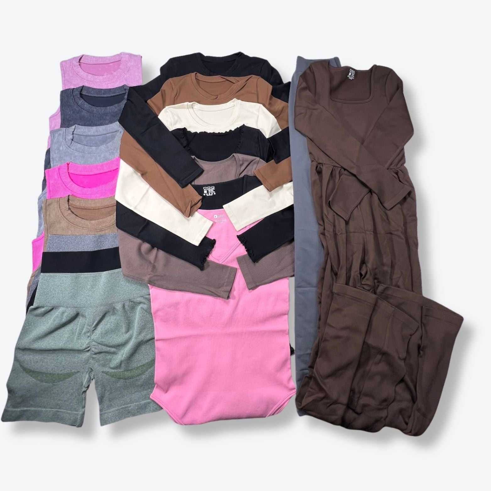 OQQ Tiktok Viral Activewear New Women's Clothing Wholesale - Boutique by the Box Wholesale for Resellers